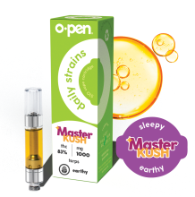 O.Pen Daily Strains Cartridge | Master Kush 1g Rec