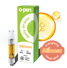 O.Pen Daily Strains Cartridge | Mimosa 1000mg Rec