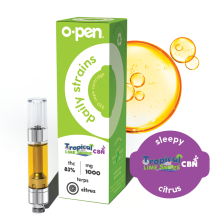 O.Pen Daily Strains Cartridge | Tropical Lime Snooze CBN 1000mg Rec