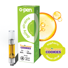 O.Pen Daily Strains Cartridge | Tropicanna Cookies 1g Med