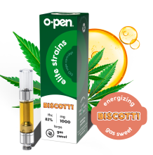 O.Pen Live Rosin Cartridge | Biscotti 1000mg Med