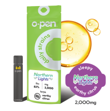 O.Pen Macro Daily Strains All In One | Northern Lights 2000mg Rec