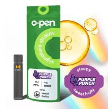 O.Pen Vape Signature Strains Live Resin All In One | Purple Punch 1g Rec