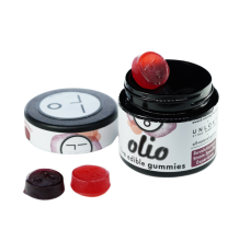 Olio Live Rosin Gummies | Pomegrante Limeade 500mg Med