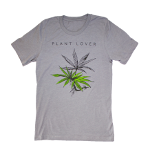 Plant Lover Tee Shirt | Grey Melange Size XL