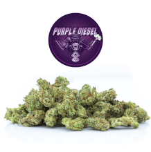 Purple Diesel Popcorn | Indica-Hybrid