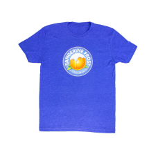 Silver Stem Tee Shirt | Tangerine Frost XL