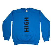 So High Crewneck Sweatshirt | Blue Size L