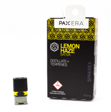 Spherex Distillate Pax Pod | Lemon Haze CBD 1:1 500mg Rec