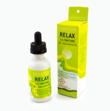 Stratos Relax Tincture | 1:1 100mg Rec