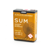 SUM Microdose Mints | Focus 1:1 75mg Rec