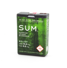 SUM Microdose Mints | Relief 30:1 15mg Rec