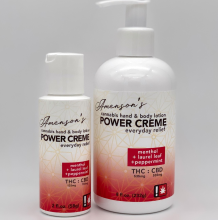THC/CBD Power Cream, 8oz
