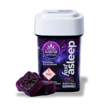 Wana Fast Asleep Gummies | 5:1 Dream Berry 20mg Rec