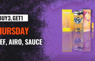 Buy 3 Get 1 Keef, Airo, Sauce August