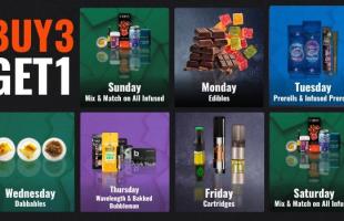 Buy 3, Get 1 Daily Deals