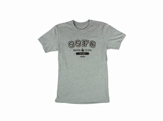 SSFC Tee Shirt | Grey Melange - Size M