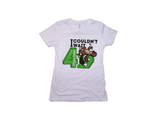 Silver Stem | Couldn't Wait White 2XL Women