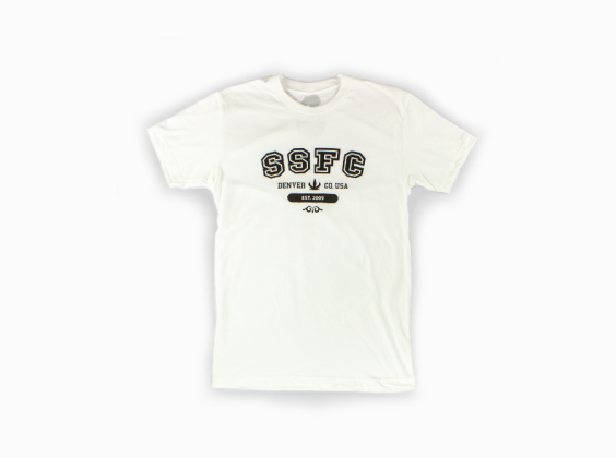 "SSFC" Tee Shirt | White - Size XL