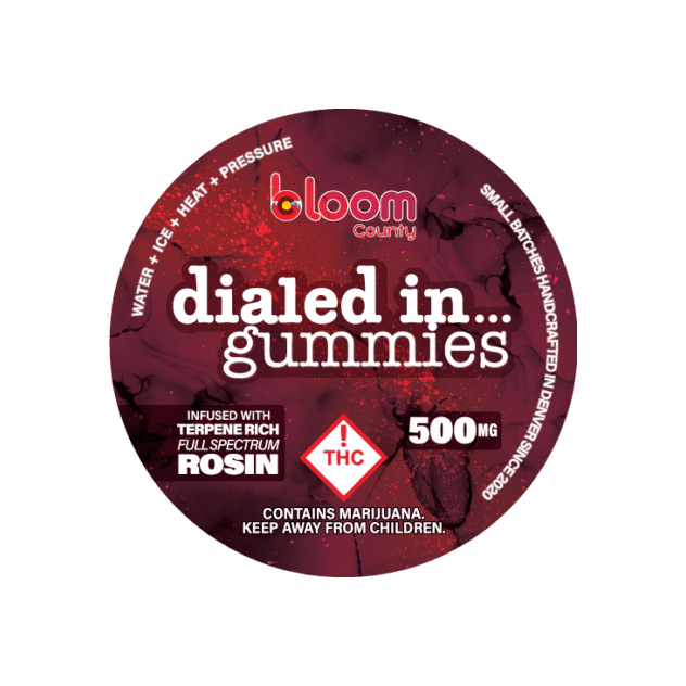 Dialed In Gummies Wine Spritzer 500mg Med