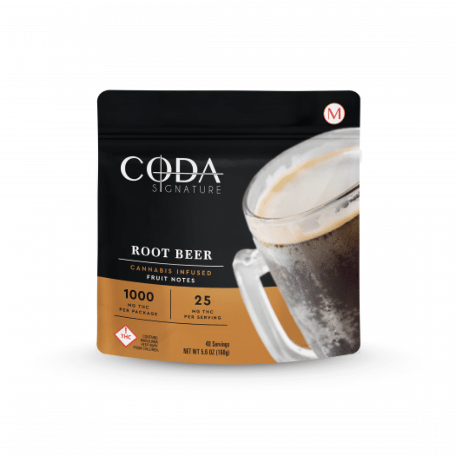 Coda Signature Fruit Notes Root Beer 1000mg Med